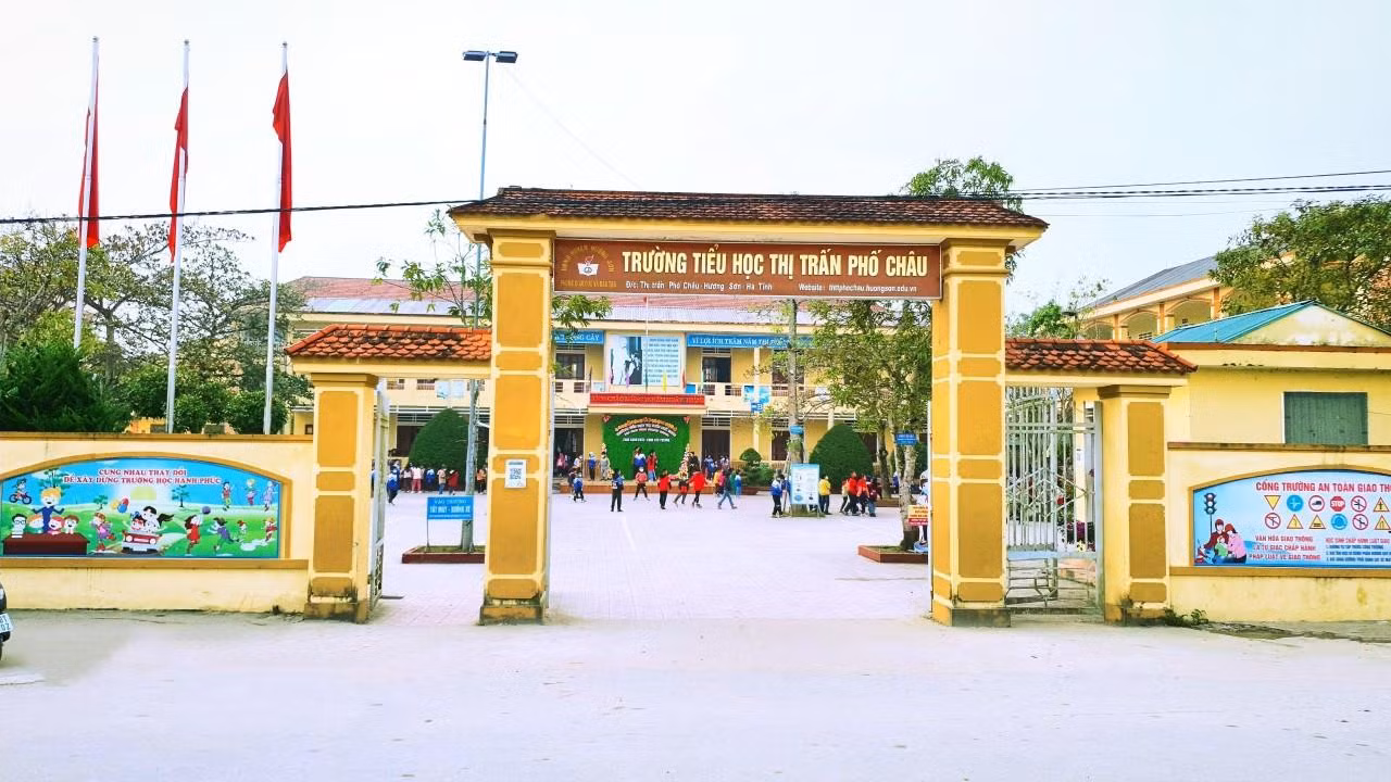 Trường Tiểu học thị trấn Phố Châu, Hương Sơn, Hà Tĩnh