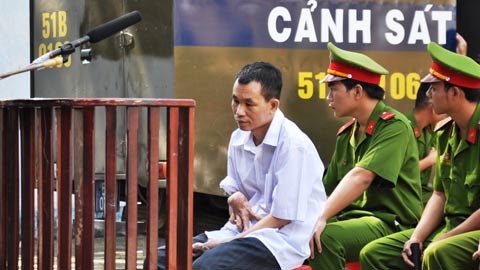 Bị cáo Nguyễn NgọcTrãi tại tòa. Bị cáo Nguyễn NgọcTrãi tại tòa.