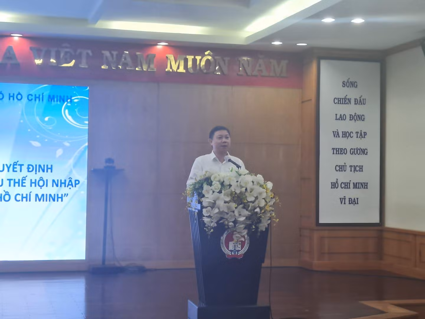 Ông Dương Anh Đức - Phó Chủ tịch Ủy ban nhân dân Thành phố Hồ Chí Minh phát biểu kết luận (ảnh: P.L)