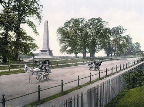 Hình ảnh công viên Phoenix năm 1890