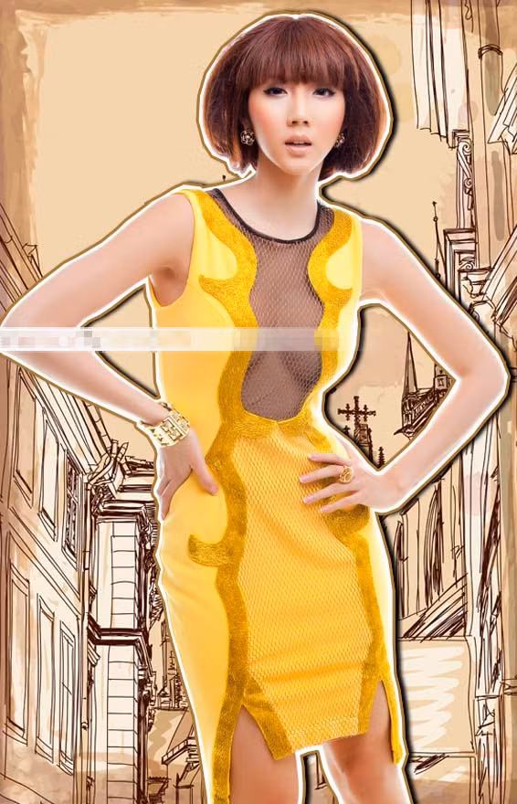 Những bộ cánh được nhấn nhấn nhá bởi những đường cut out hợp lý làm nên một Ngọc Quyên sành điệu và sexy Những bộ cánh được nhấn nhấn nhá bởi những đường cut out hợp lý làm nên một Ngọc Quyên sành điệu và sexy
