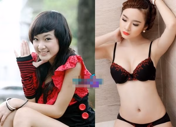 Đã xa thời giản dị, mộc mạc, Angela Phương Trinh bây giờ đã rất nhiều lần 'khoe thân' trong những shoot hình bikini.