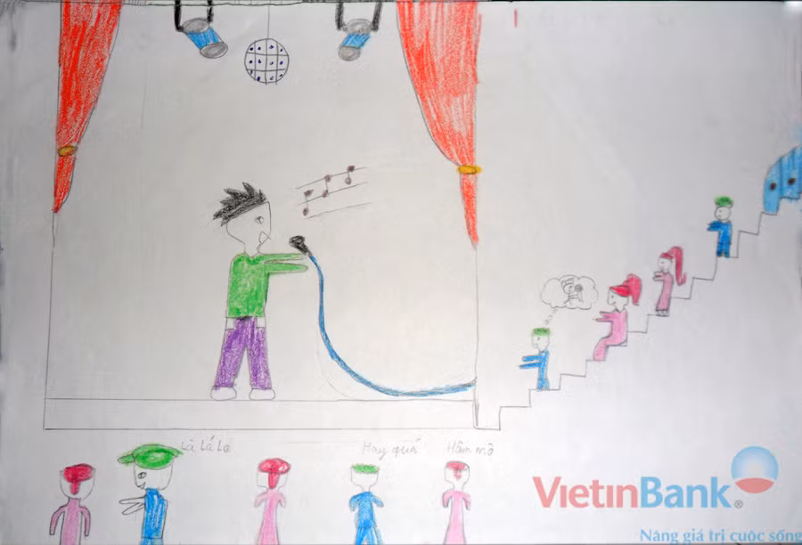 "Ước mơ của em là đến hát cho những bạn khuyết tật để các bạn vui và xóa bỏ nỗi khổ của mình" "Ước mơ của em là đến hát cho những bạn khuyết tật để các bạn vui và xóa bỏ nỗi khổ của mình"