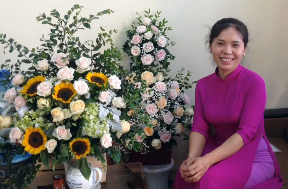 Đã có thời gian tôi chán nản vô cùng, tôi đã nói với thầy Hiệu trưởng: Em rất sợ những ngày phải đến trường, phải gặp học sinh trong những tiết học căng thẳng. Ảnh: Cô Hiền cung cấp.
