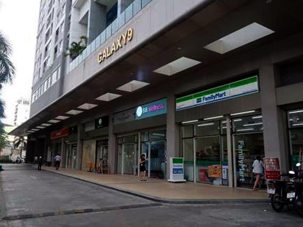 Toà nhà Galaxy 9 ở Quận 4- Thành phố Hồ Chí Minh, nơi xảy ra sự việc. Ảnh: PV.