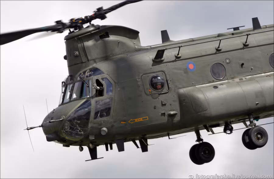 Trực thăng Chinook.