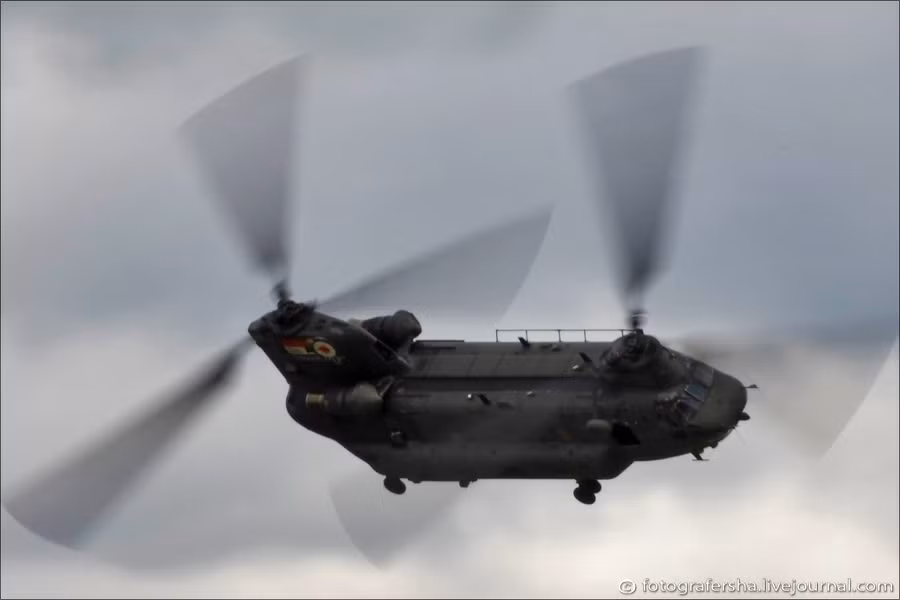 Trực thăng Chinook.