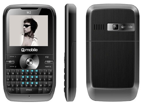 Q-mobile M2 kiểu phím QWERTY có giá chưa đến 1 triệu đồng.