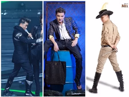 Những đôi boot cá tính của Mr Đàm