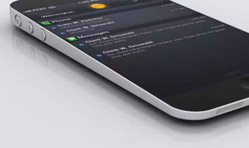 Kiểu dáng từng được đồn sẽ xuất hiện ở iPhone mới.