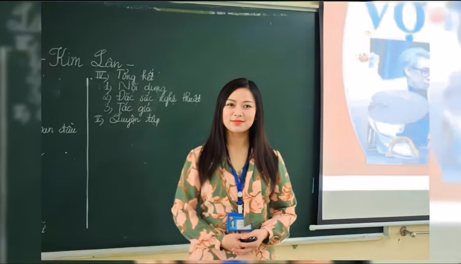 Cô giáo Ngô Thúy Nga - giáo viên Trường Trung học phổ thông Nghi Lộc 3 (Nghi Lộc, Nghệ An). (Ảnh: NVCC).