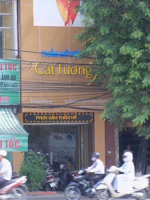Thẩm mỹ viện Cát Tường, nơi gây ra cái chết của chị Lê Thị Thanh Huyền