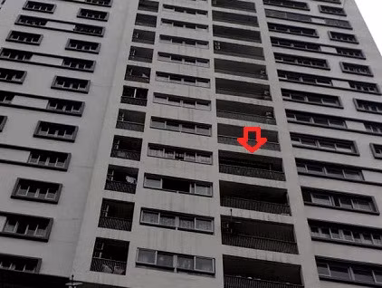 Hai mẹ con được xác định rơi từ tầng 11 tòa nhà chung cư Mipec Tower Tây Sơn.