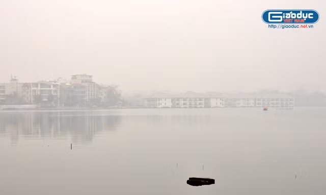 Hồ Tây mịt mù trong sương Hồ Tây mịt mù trong sương
