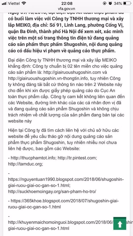 Cảnh báo của doanh nghiệp nhàm tránh cho người tiêu dùng bị lừa. Cảnh báo của doanh nghiệp nhàm tránh cho người tiêu dùng bị lừa.