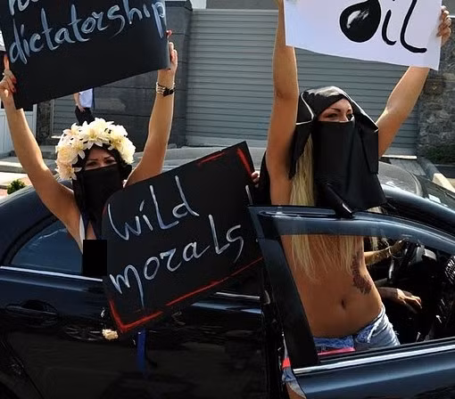 Phong trào FEMEN xuất hiện tại Ucraina