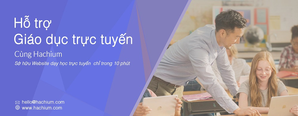 Ứng dụng Hachium giúp thầy cô dễ dàng tạo ra kênh học trực tuyến cho cá nhân mình (ảnh Như Hải).