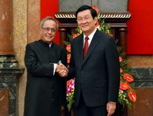 Chủ tịch nước Trương Tấn Sang tiếp Tổng thống Ấn Độ Pranab Mukherjee Chủ tịch nước Trương Tấn Sang tiếp Tổng thống Ấn Độ Pranab Mukherjee