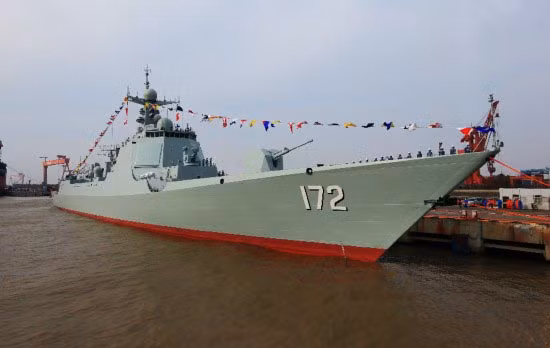 Tàu khu trục tên lửa Côn Minh Type 052D, Hạm đội Nam Hải, Hải quân Trung Quốc (ảnh tư liệu minh họa)