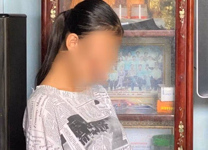 Nữ sinh Đ.M.A. Ảnh: Định Nguyễn Nữ sinh Đ.M.A. Ảnh: Định Nguyễn