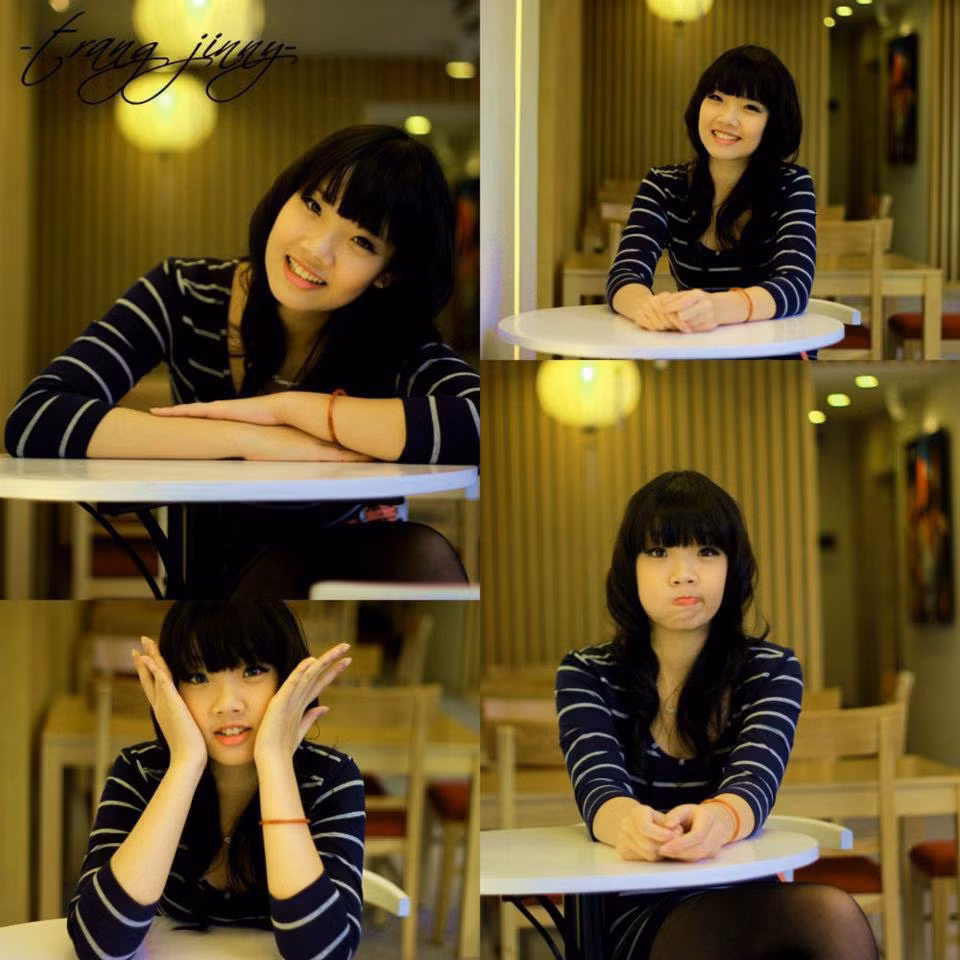 Dương Thu Trang là học sinh Trường THPT Kim Liên (Hà Nội)