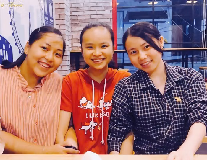 Ngọc Minh khiêm tốn cho rằng thành công của em luôn có sự đồng hành của bạn bè.