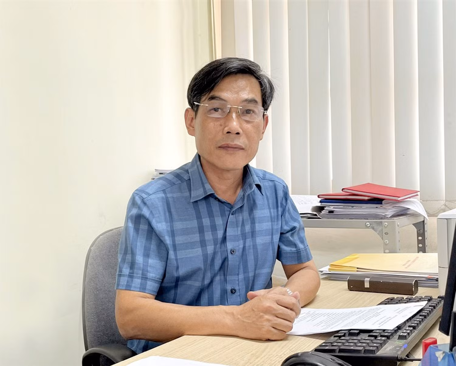 Ông Phạm Đức Lương - Trưởng phòng Tổ chức cán bộ (Sở Giáo dục và Đào tạo tỉnh Yên Bái). Ảnh: NVCC.