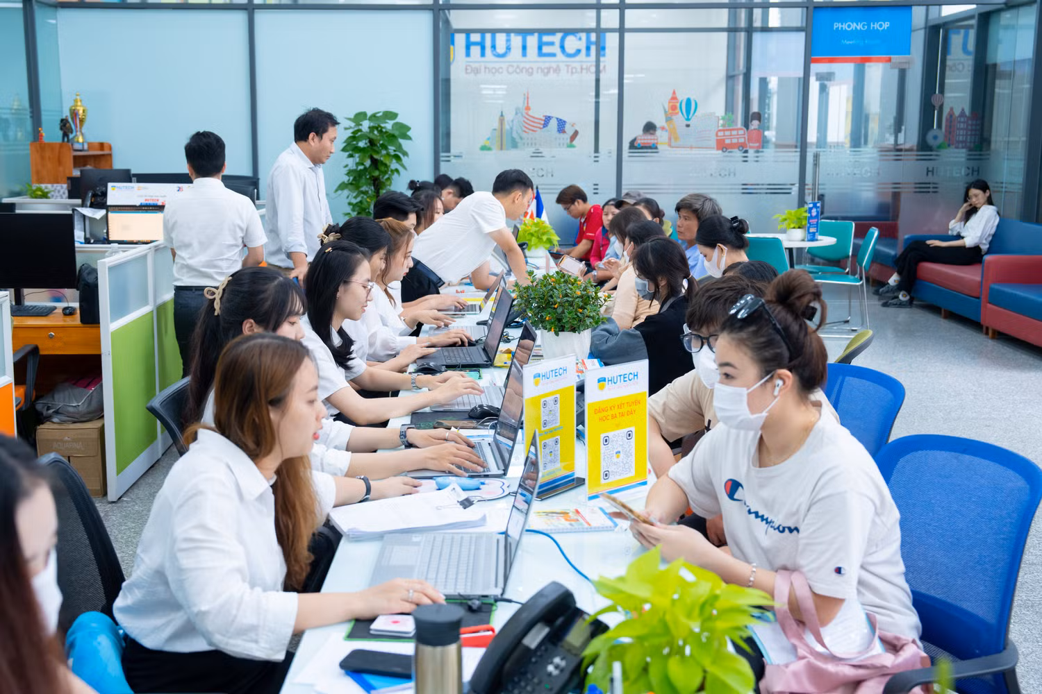 Chỉ tiêu tuyển sinh tăng dần hằng năm. Ảnh: NTCC.