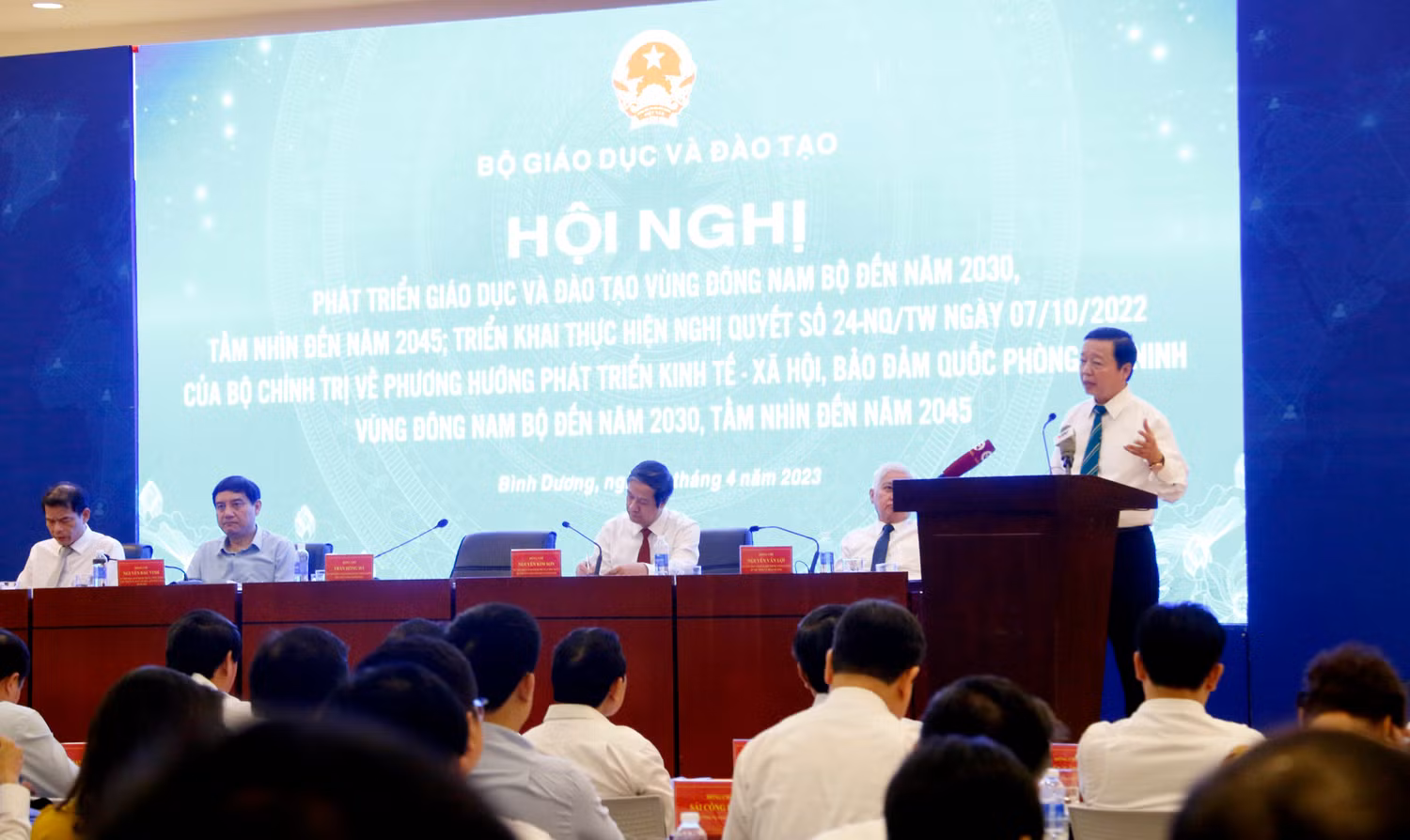 Quang cảnh hội nghị. Ảnh: Thủy Tiên.