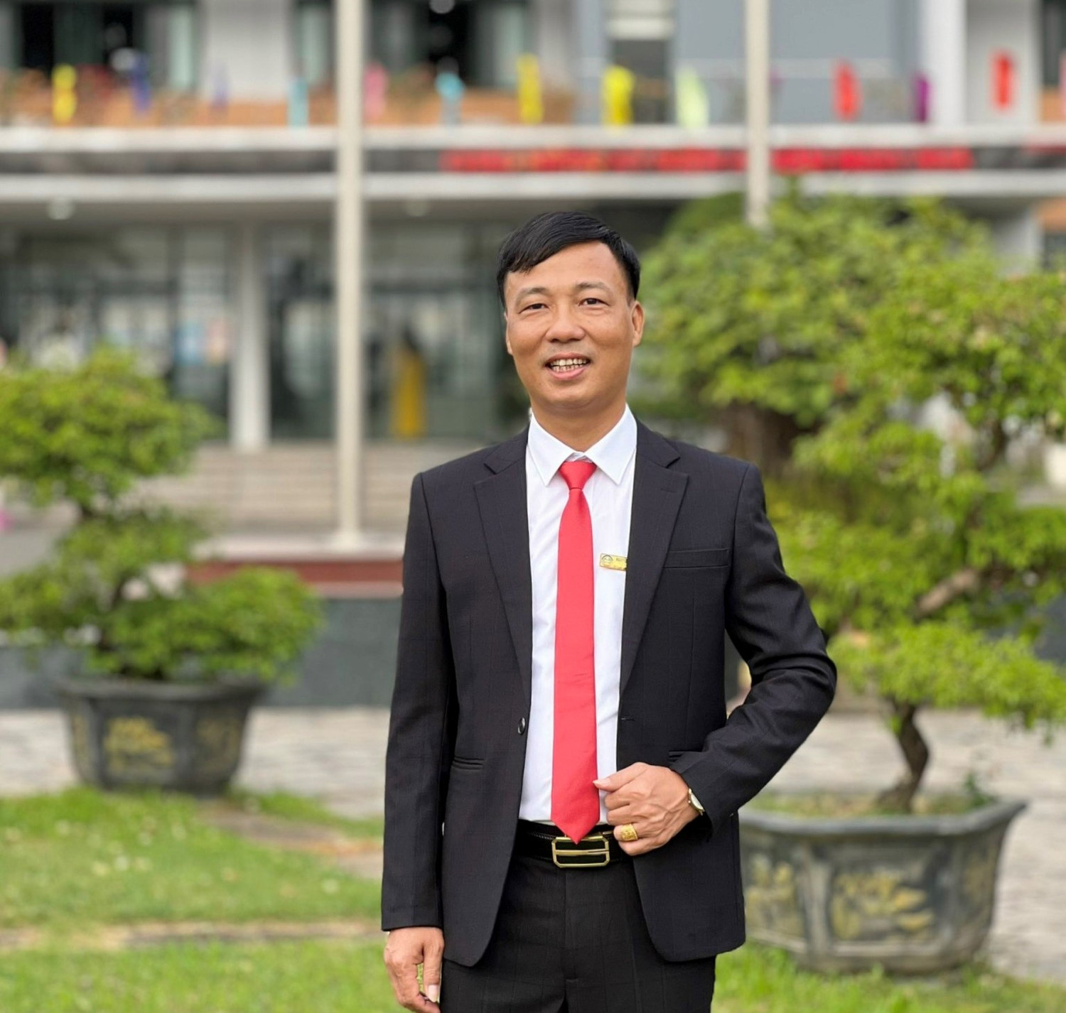 Thạc sĩ Nguyễn Ngọc Cường - Giám đốc Trung tâm Tuyển sinh và Giới thiệu việc làm (Trường Cao đẳng Cơ khí Nông nghiệp - Vĩnh Phúc). Ảnh: NVCC.