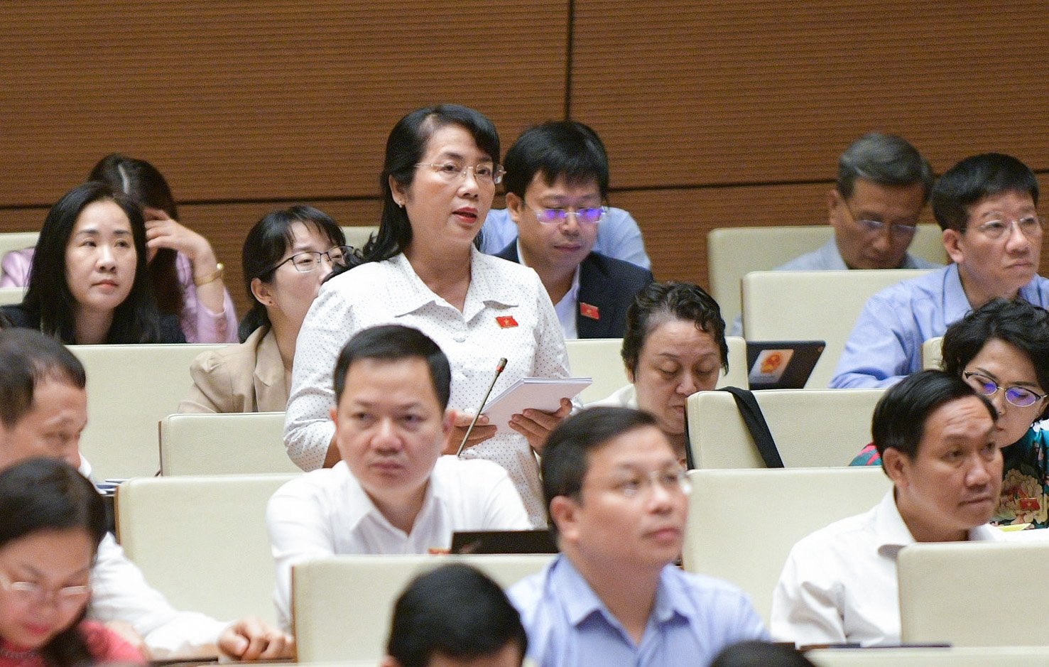 Đại biểu Trần Kim Yến - Đoàn đại biểu Quốc hội Thành phố Hồ Chí Minh. Ảnh: quochoi.vn. Đại biểu Trần Kim Yến - Đoàn đại biểu Quốc hội Thành phố Hồ Chí Minh. Ảnh: quochoi.vn.