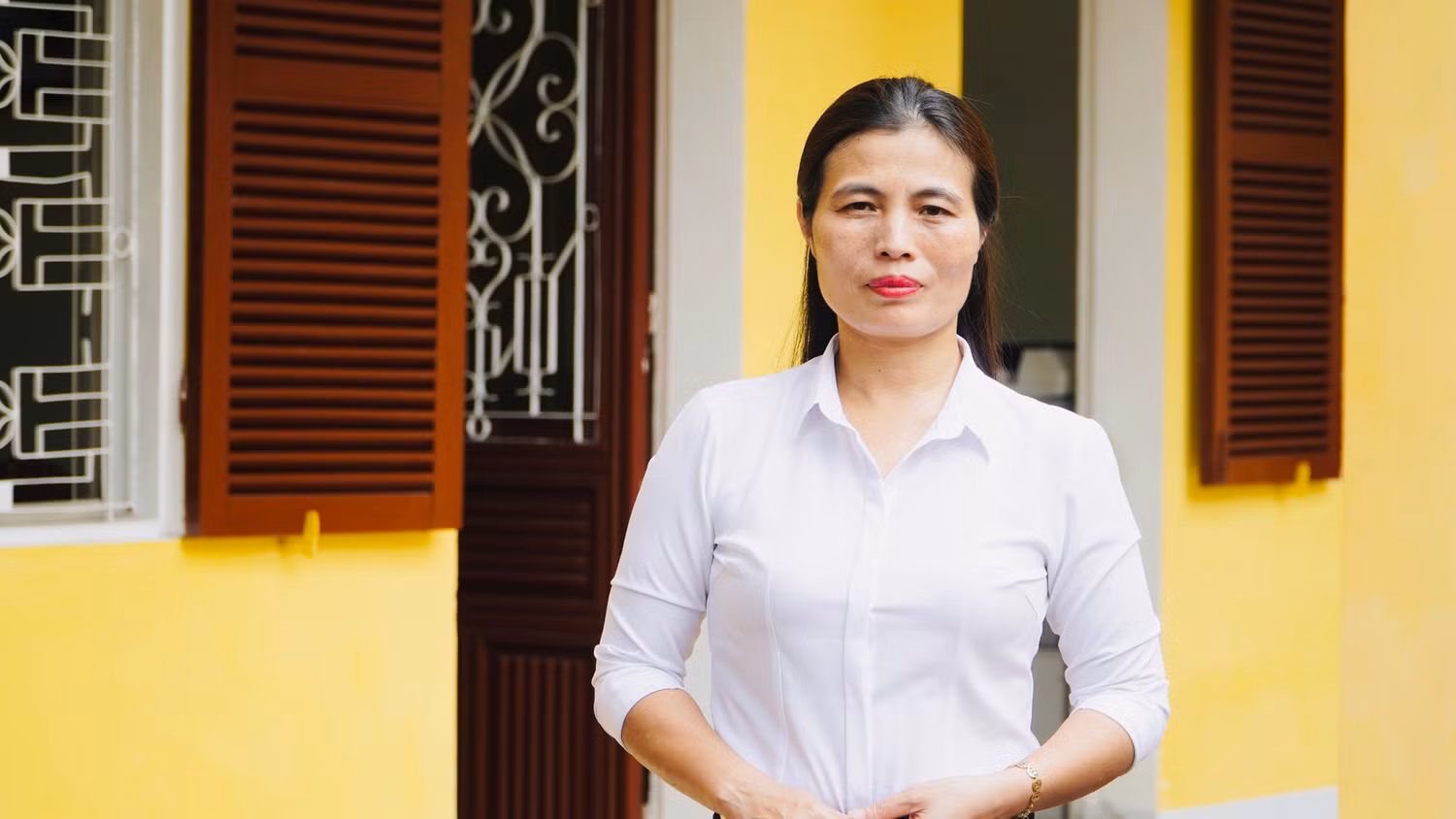 Đại biểu Quốc hội Hồ Thị Minh (đoàn Quảng Trị). Ảnh: NVCC.