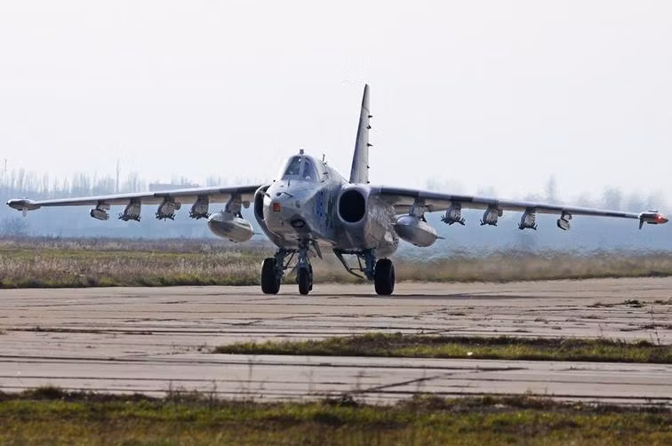 Máy bay tấn công Su-25 Ukraine Máy bay tấn công Su-25 Ukraine