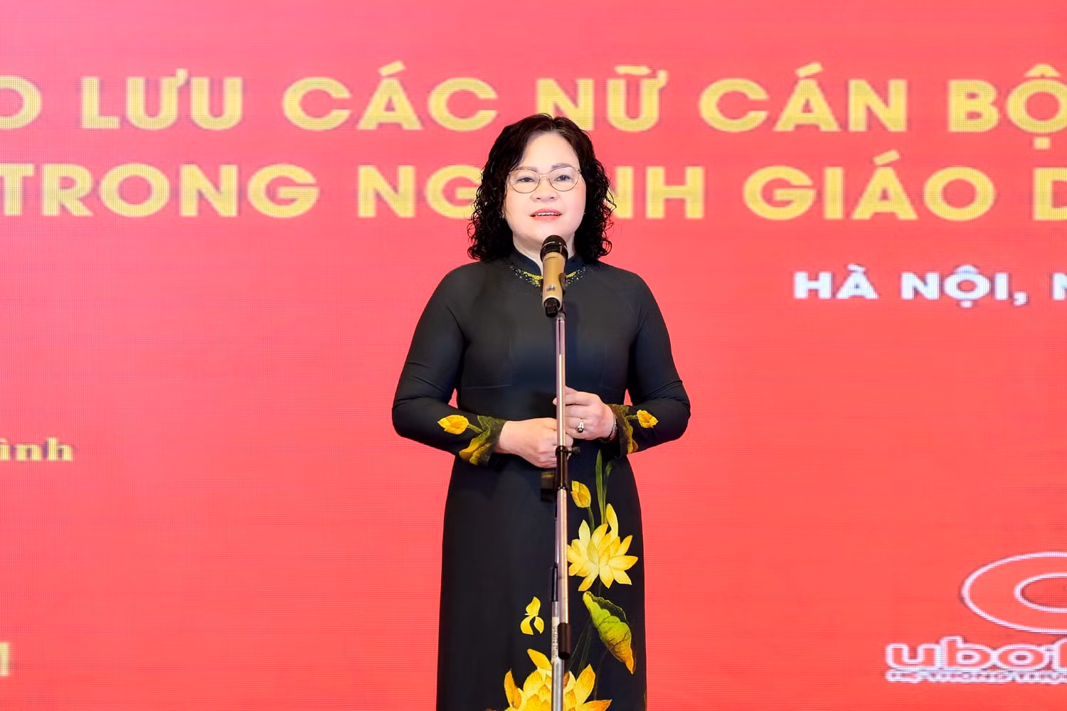 Thứ trưởng Ngô Thị Minh - Trưởng Ban vì sự tiến bộ của phụ nữ của Bộ Giáo dục và Đào tạo