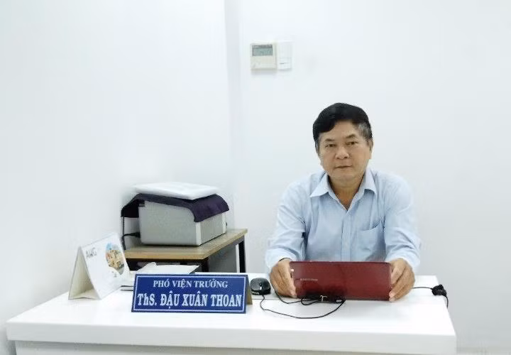 Thầy Đậu Xuân Thoan – Phó viện trưởng Viện Khoa học phát triển tài sản trí tuệ. Ảnh: Trung Dũng Thầy Đậu Xuân Thoan – Phó viện trưởng Viện Khoa học phát triển tài sản trí tuệ. Ảnh: Trung Dũng