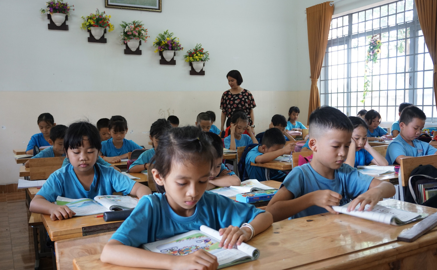 Giáo sư Nguyễn Đức Chính cho rằng, giáo viên phải có kỹ năng phát triển chương trình môn học, bài học. Ảnh minh họa: Nguyên Phương Giáo sư Nguyễn Đức Chính cho rằng, giáo viên phải có kỹ năng phát triển chương trình môn học, bài học. Ảnh minh họa: Nguyên Phương