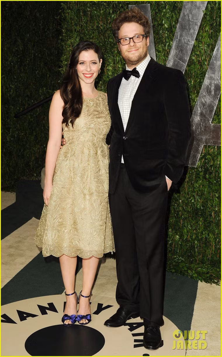 Seth Rogen và vợ Lauren Miller