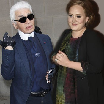 Nữ ca sĩ tài năng Adele bị nhà thiết kế thời trang danh tiếng Karl Lagerfeld, cũng chính là fan của cô chê trách rằng dù cô rất xinh và hát tuyệt hay nhưng trông cô... quá béo!