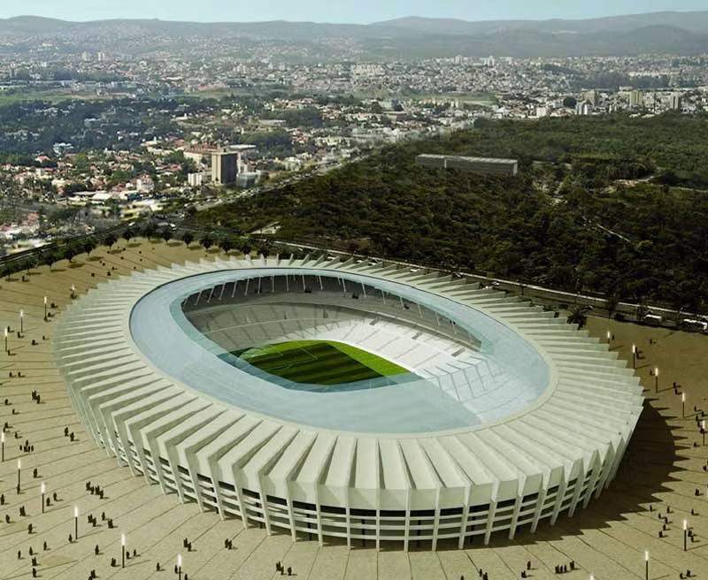 Sân Mineirao được xây dựng từ năm 1965, được nâng cấp để phục vụ cho World Cup 2014 cũng như Olympics 2016. Sân Mineirao được xây dựng từ năm 1965, được nâng cấp để phục vụ cho World Cup 2014 cũng như Olympics 2016.