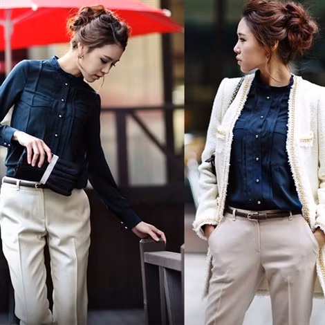 .. búi cao và chải rối đầy ngẫu hứng....
