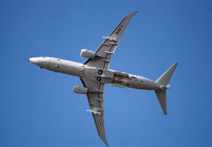 Máy bay tuần tra săn ngầm P-8A Poseidon Hải quân Mỹ (nguồn mạng sina TQ) Máy bay tuần tra săn ngầm P-8A Poseidon Hải quân Mỹ (nguồn mạng sina TQ)