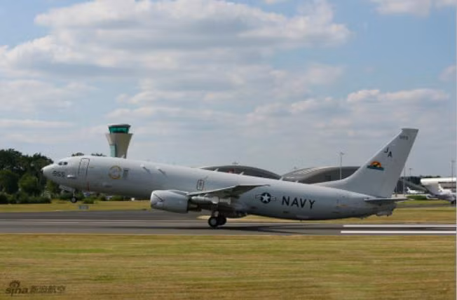 Máy bay tuần tra săn ngầm P-8A Poseidon Hải quân Mỹ (nguồn mạng sina TQ) Máy bay tuần tra săn ngầm P-8A Poseidon Hải quân Mỹ (nguồn mạng sina TQ)