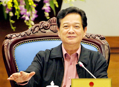 Thủ tướng Nguyễn Tấn Dũng phát biểu kết luận cuộc họp. Ảnh: Chinhphu.vn Thủ tướng Nguyễn Tấn Dũng phát biểu kết luận cuộc họp. Ảnh: Chinhphu.vn