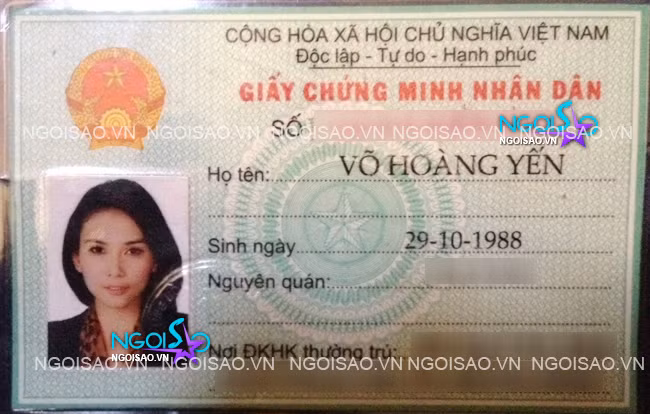 Hoàng Yến tên thật là Võ Hoàng Yến, sinh ngày 29/10/1988 tại thành phố Hồ Chí Minh. Cô là một người mẫu nổi tiếng, diễn viên điện ảnh và là Á hậu 1 cuộc thi Hoa Hậu Hoàn Vũ Việt Nam năm 2008 Hoàng Yến tên thật là Võ Hoàng Yến, sinh ngày 29/10/1988 tại thành phố Hồ Chí Minh. Cô là một người mẫu nổi tiếng, diễn viên điện ảnh và là Á hậu 1 cuộc thi Hoa Hậu Hoàn Vũ Việt Nam năm 2008