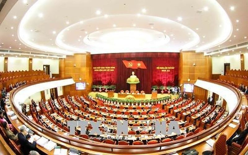 Toàn cảnh Hội nghị Trung ương 7. Ảnh: TTXVN. Toàn cảnh Hội nghị Trung ương 7. Ảnh: TTXVN.