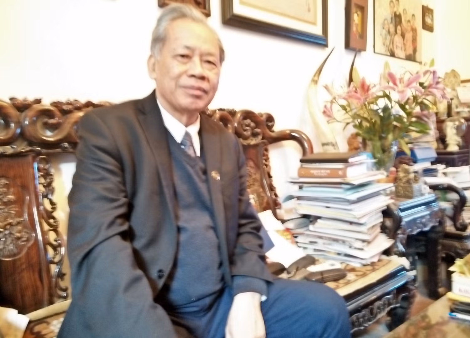 Ông Thang Văn Phúc, nguyên Thứ trưởng Bộ Nội vụ. Ảnh: DU THIÊN.