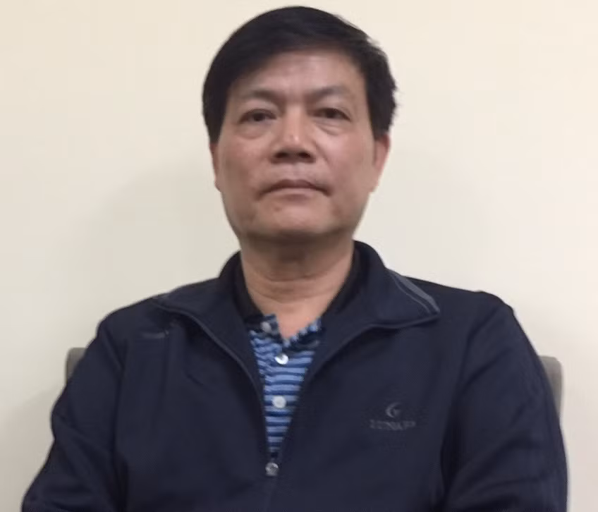 Bị can Nguyễn Ngọc Sự. Ảnh đăng trên Cổng thông tin điện tử Bộ Công an.