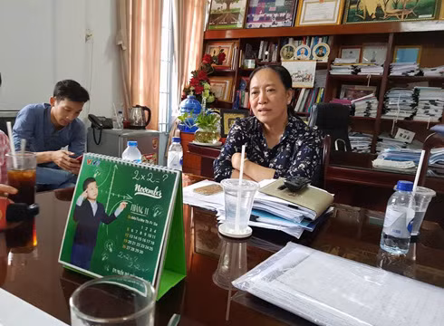 Bà Nguyễn Thị Minh Giang, Giám đốc Sở giáo dục và Đào tạo Kiên Giang tại buổi gặp (ảnh: P.L) Bà Nguyễn Thị Minh Giang, Giám đốc Sở giáo dục và Đào tạo Kiên Giang tại buổi gặp (ảnh: P.L)