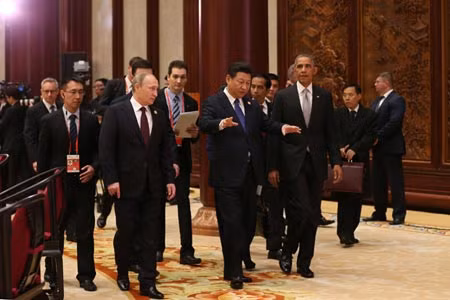 Lãnh đạo Mỹ - Trung - Nga tại APEC 2014