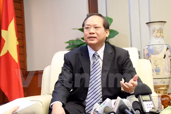 Thứ trưởng Bộ Thông tin và Truyền thông Trương Minh Tuấn. (Ảnh: Vietnam+) Thứ trưởng Bộ Thông tin và Truyền thông Trương Minh Tuấn. (Ảnh: Vietnam+)